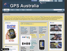 Tablet Screenshot of gpsaustralia.net